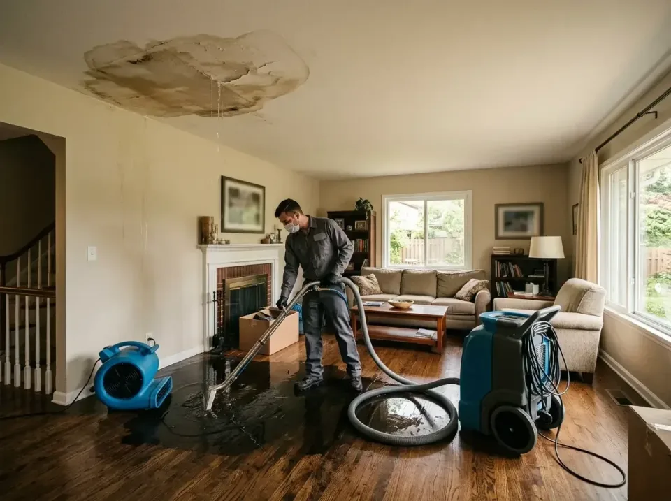 attic-pipe-burst-ceiling-drip-008 — frequently asked questions, Water Damage Restoration & Carpet Care in Dunwoody, GA
